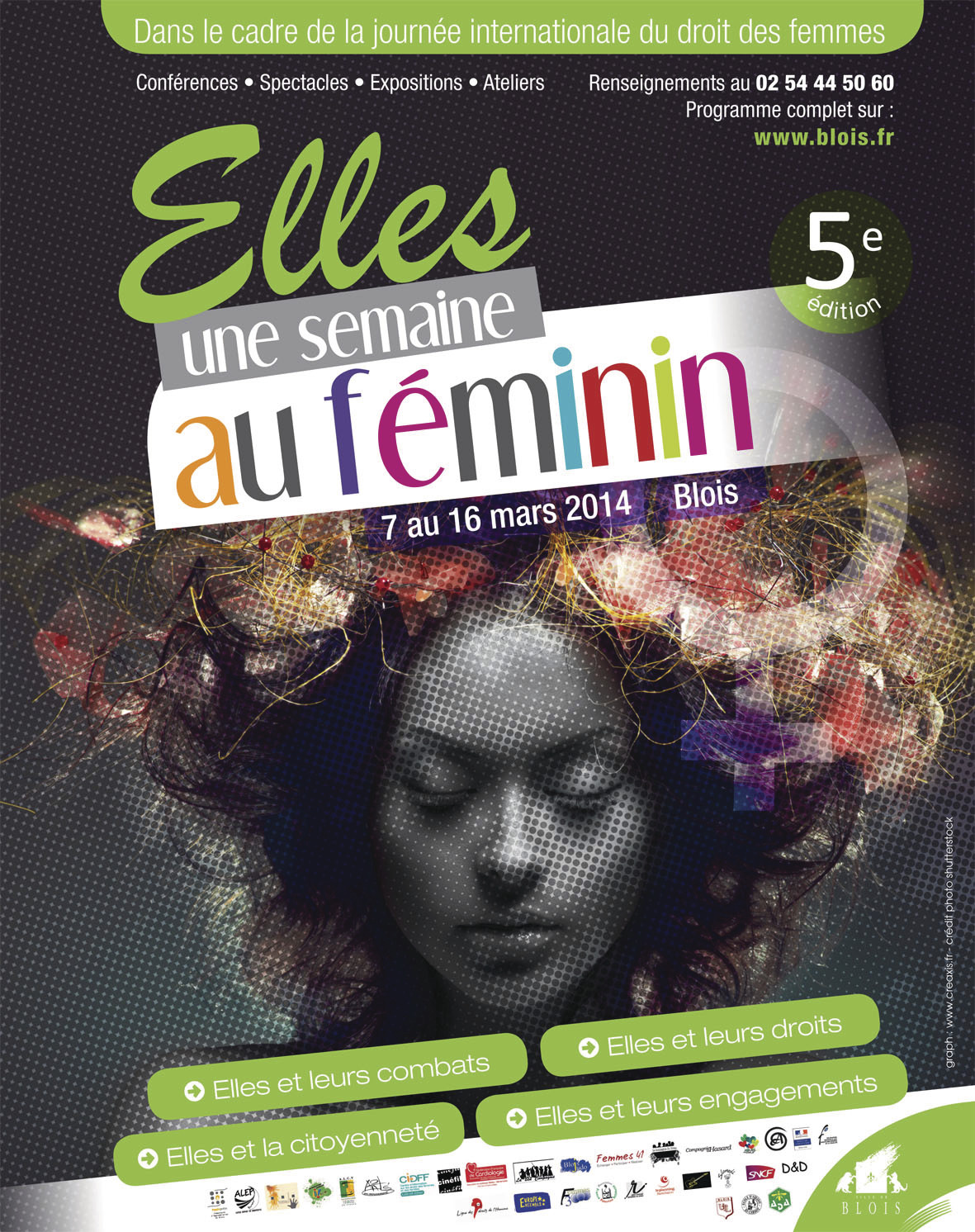 13893 633 Affiche elles une semaine feminin 2014