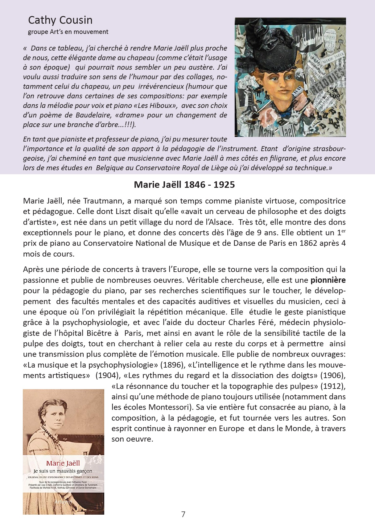 page livret